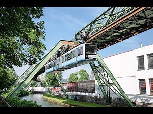 Schwebebahn (suspended railway) in Wuppertal/Germany