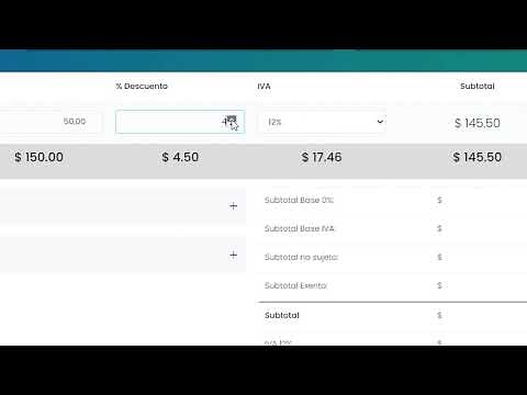 ECUAFACT | Crear facturas