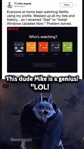 Netflix profile Moment 💀