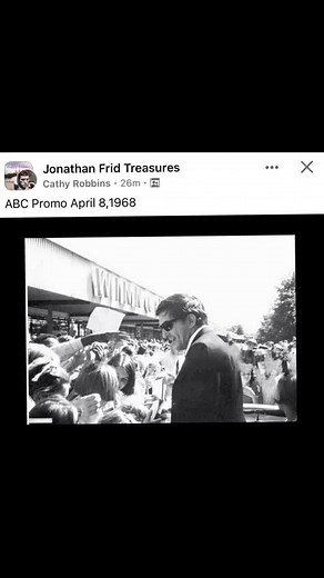 ABC Promo April 8,1968 Jonathan Frid #abc #april81968 #jonathanfrid