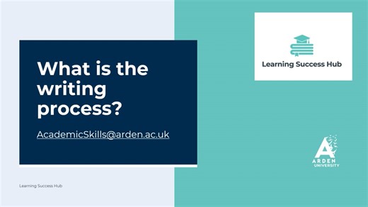 What is the writing process?