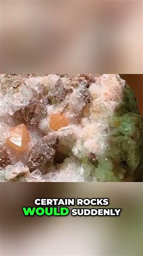 Scheelite: The Rock That Glows Blue! #shorts