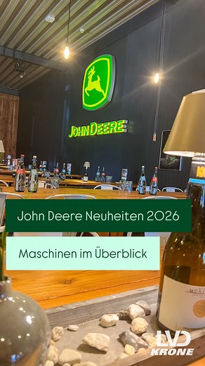 Die Neuheiten für 2026 im Überblick! 💚💛 🆕 In diesem Jahr stellt @johndeereeurope einige Neuheiten für 2026 vor. Wir konnten in Zweibrücken einen ersten Eindruck der neuen Maschinen gewinnen und so viel sei gesagt: Da kommt einiges auf uns zu! 👀 Hier schon einmal die neuen Maschinen im Überblick. Was genau die Rundballenpressen, Feldspritzen und Feldhäcksler ausmacht zeigen wir euch bald… 🤫 #johndeere #new #agriculture #precisionfarming #ballenpressen #pflanzenschutz #häcksler #lvbsteinbrink