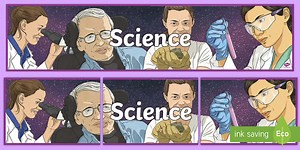 Science Display Banner
