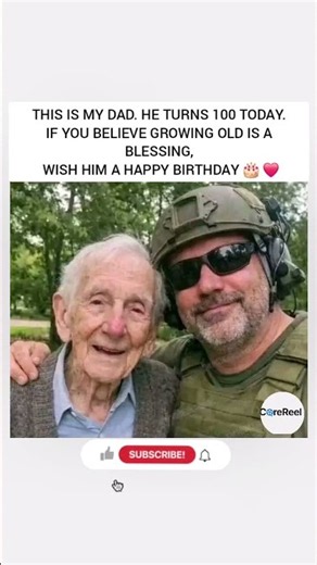 This Man Turns 100 Today 🎂 Leave a Birthday Wish If You Believe Growing Old Is a Blessing#shorts