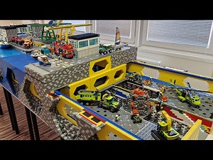 Volcano eruption in Lego city. #lego #legocity #legodiorama #legomoc #legotown #legominifigures