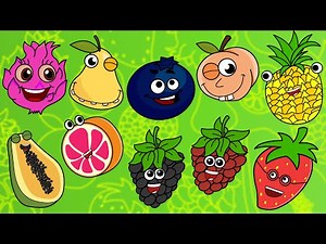 The Fruit Names Song | English Tree TV
