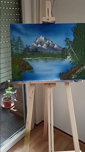 First Day Bob Ross Painting Set