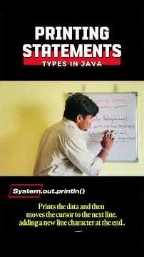 Finally Understand printf in Java (With Examples) #telugu #java #printingstatements #telugutech