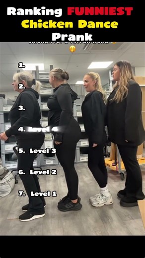 Ranking FUNNIEST Chicken Dance Prank #shorts