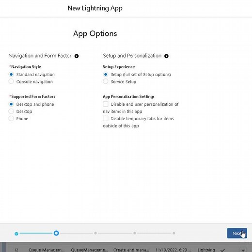 How to create a Lightning App in your org?