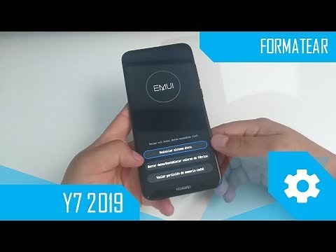 Formatear Huawei Y7 2019