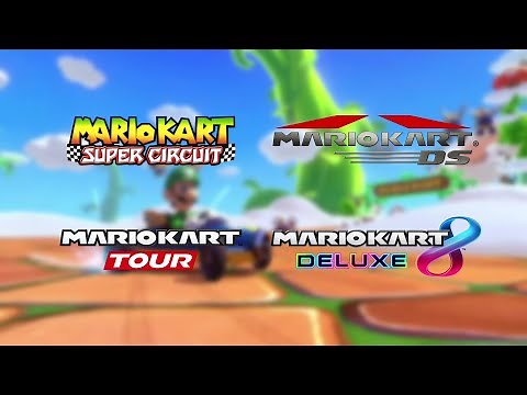 Mario Kart Super Circuit: Sky Garden ULTIMATE MASHUP (GBA+DS+Tour+MK8D) + FINAL LAP Version