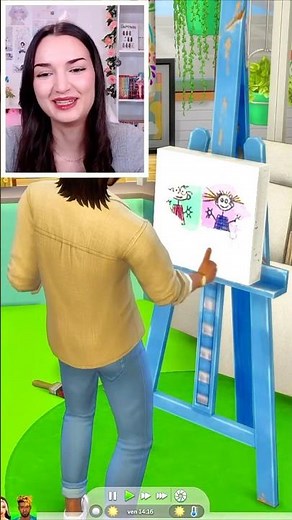 Le 1er CONCOURS de PEINTURE sur les sims ! 🎨| Challenge Sims 4