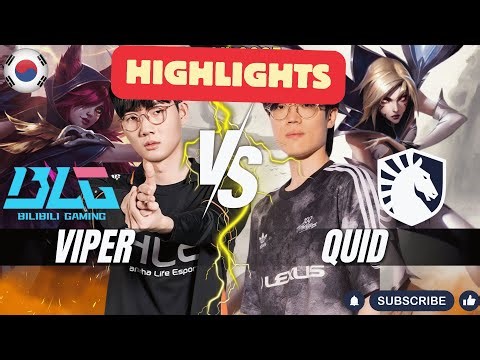 BLG Viper vs TL Quid HIGHLIGHTS - Viper XAYAH vs Quid KAI'SA ADC - Patch 25.24 KR Ranked | lolrec