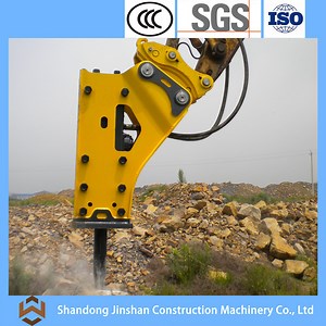 [Hot Item] Factory Price Excavator Hydraulic Crushing Hammer Straight Type Triangle Type Hammer/Breaking Hammer/Hydraulic Crusher Rock Hammer