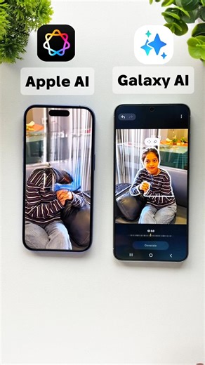 Apple AI vs Samsung Galaxy AI ⚡ Real Life Test | Who Is Smarter?