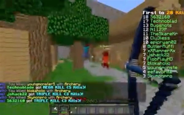 【Technoblade/熟肉】Technoblade的第一支油管视频 technoblade VS mineplex's owner