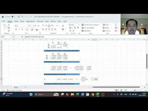 Video Tutorial Path Analysis (Analisis Jalur) Statistik Terapan