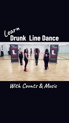 Learn Drunk Line Dance Tutorial with Boot Boogie Babes & Miranda Lambert