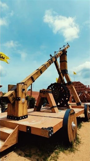 Inside the Epic BAHUBALI set at Ramoji Film City Hyderabad.