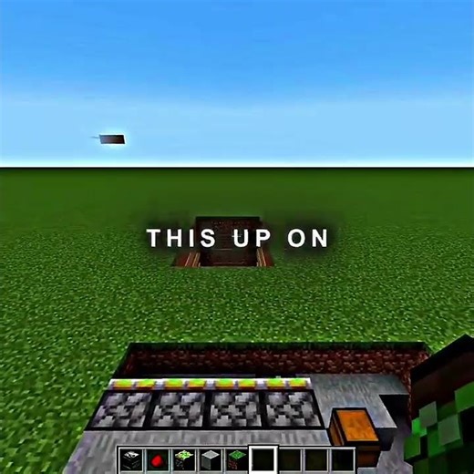 Genius Fake Grass Block Trap In Minecraft - ‪@DoomedCow‬ - #shorts #minecraft