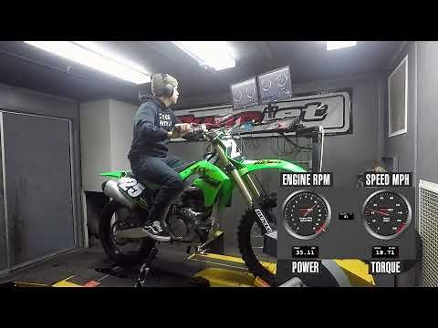 2022 Kawasaki KX250 Dyno Test
