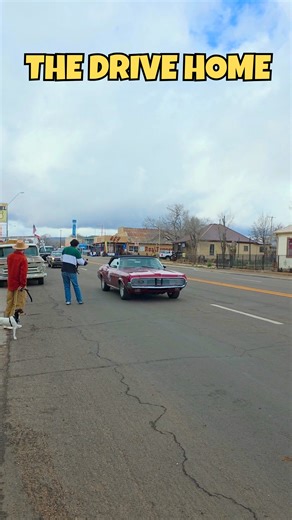 Classic Cars and Trucks Cruising Historic Route 66 in Seligman Arizona. This is The Drive Home—chrome, engines, and timeless Americana Driving Down the Mother Road on the Way to Chicago and Finally the Detroit Auto Show #route66 #thedrivehome Route 66 Association of Arizona | Route 66 Road Relics