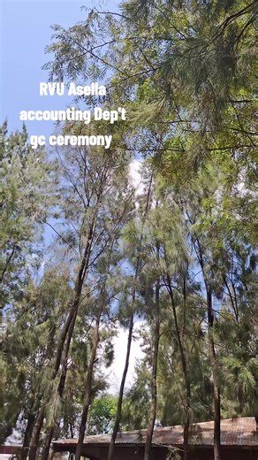 Rift Valley University Accounting Department Graduation Ceremony