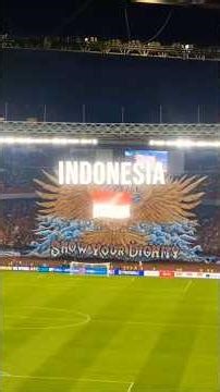 Indonesia song word word cup 2026 🇮🇩🦅