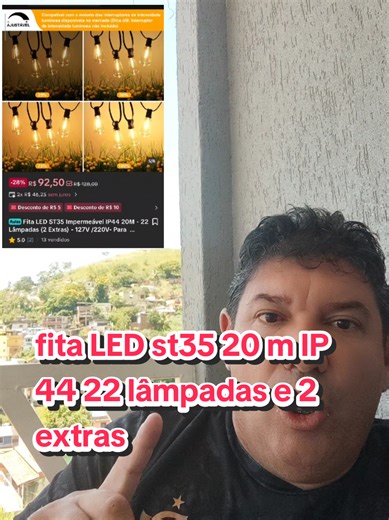 fita LED st35 20 m IP 44 22 lâmpadas e duas extras, ST 35 20 m resistente à água preço, melhor fita LED 220v 110v 20 metros, pode comprar fita LED SD 35 original, fita LED para exterior IP 44, kit fita LED 20 m completo, fita LED decorativa alta qualidade, fita LED preço, ST 35 promoção, fita LED 20 metros barata, melhor fita LED, custo-benefício fita LED, ofertas iluminação, venda fita LED, fita LED, ST 35, fita LED 20 metros, LED IP 44, fita LED RGB, LED 220 volts, LED 120 volts, fita LED de a