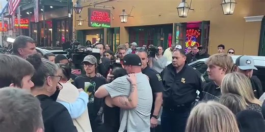 Family members of attack victims escorted to scene of tragedy