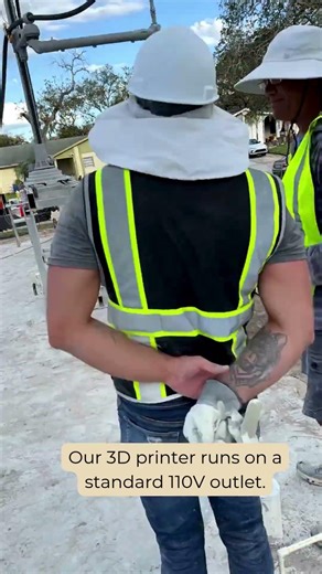 3D Printer Builds a Wall Faster Than a Full Masonry Crew