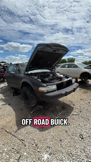 The first off-road Buick? 😂 @Pull-A-Part Canton #junkyardfinds #buick #offroad