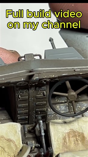 Gecko models 1/35 Bedford truck build - cab painting and weathering.