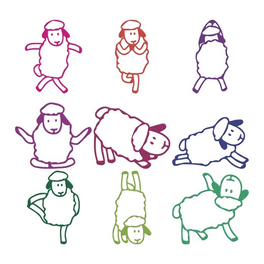 Sheep Outline Embroidery Design Bundle, Mini Sheep Outline Machine Embroidery File, Instant Download, 5 Size - Etsy