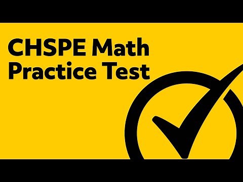 Free CHSPE Math Practice - CHPSE Study Guide