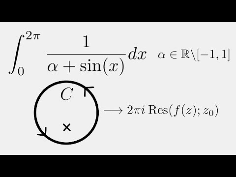 Complex Analysis: Integral of 1/(a+sin(x)) using Contour Integration