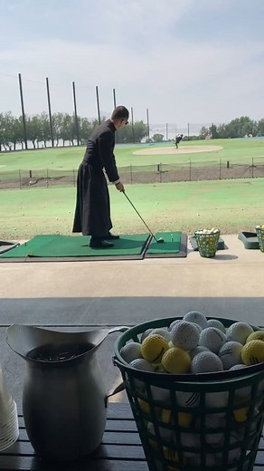 Our Fr. Dominic Rankin ran the Boston Marathon in under 3 hours. Now, he’s preparing for the US Open... or is he swinging the Totus Tuus team into their first week of camps at St. Francis Solanus Parish - Quincy, Illinois and Sacred Heart Catholic Parish, Effingham, IL?? Want to show your support of this diocesan youth ministry? Visit https://go.dio.org/c4z today! #Priest #golf #totustuus #vocations #catholicyouth #priestlyvocations | Diocese of Springfield in Illinois