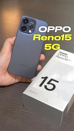 OPPO Reno15 5G Unboxing (ASMR) - Twilight Blue