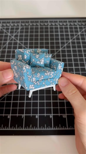 Mini sofa #diy #minisatisfying #handmade #shorts