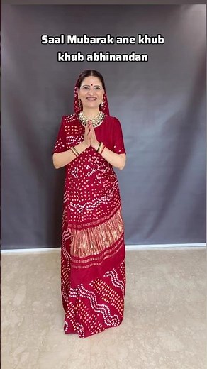 Celebrating Gujarati New Year in vibrant traditions and festive spirit — Saal Mubarak to all! ✨💖