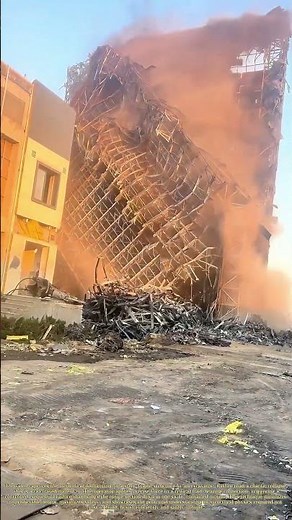 Deconstructing Gravity: The Engineered Art of a Building's Final Bow