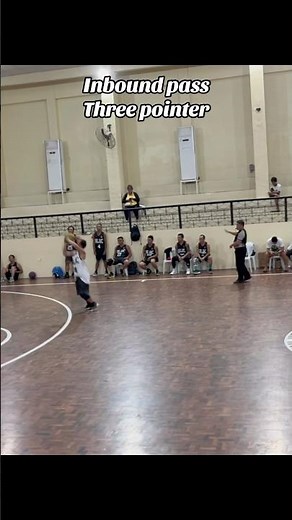 Inbound pass Three pointer #basketball #highlights #40uppers