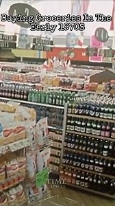 Let’s step into those retro aisles and explore what it was like to buy groceries during the 1970s! 🛒 | Amazing Time Capsule