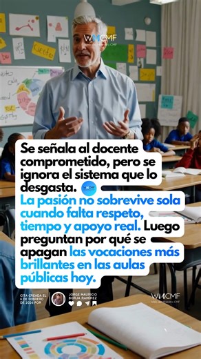 La vocaciòn y la pasión no sobreviven solas | Web del Maestro CMF