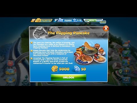 Cooking Fever - The Flipping Pancake Level 1-5