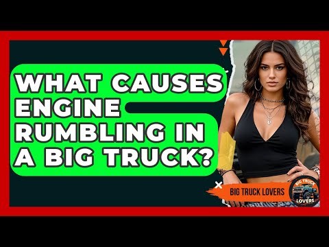 What Causes Engine Rumbling In A Big Truck? - Big Truck Lovers