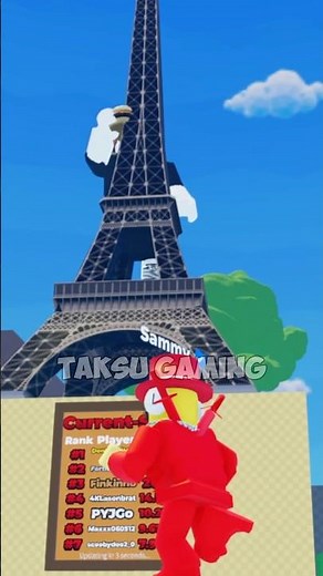 Wow, we can climb the biggest tower? 😯 #roblox