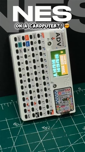 Uagain Shadow | NES on a Cardputer?! 🤯 This tiny Cardputer ADV plays NES games… Mario & Duck Hunt on a credit card? You’re not gonna believe what this... | Instagram